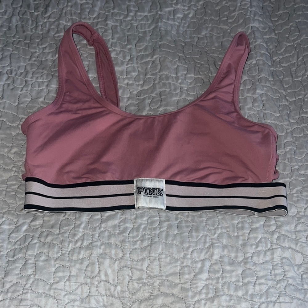 PINK Victoria's Secret Pink Sports Bra with Wide Straps